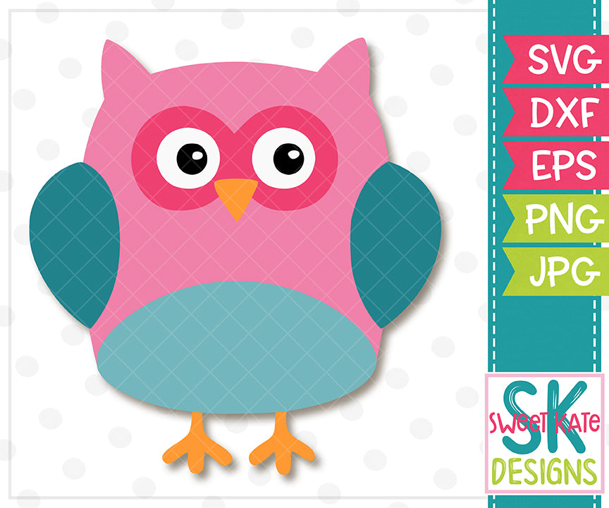 Download Owl SVG DXF EPS PNG JPG - Sweet Kate Designs