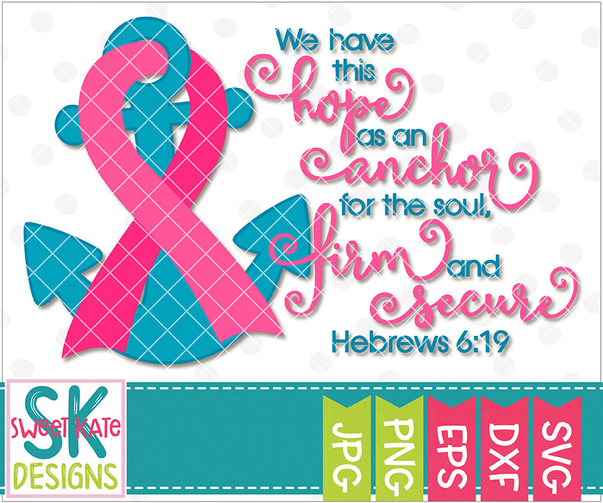 Download Pink Breast Cancer Awareness Ribbon Anchor for the Soul ...