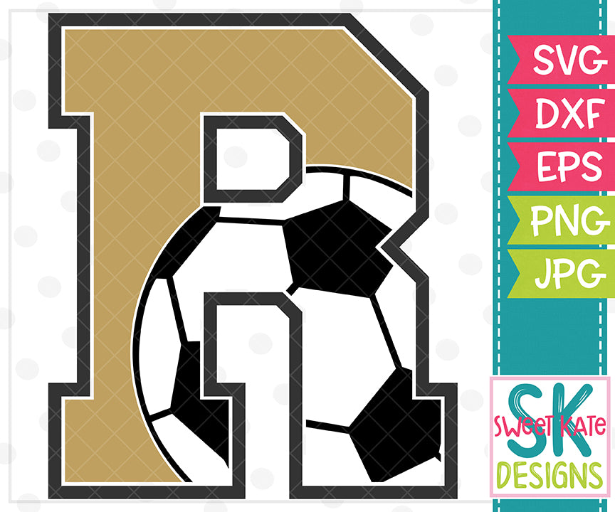 Download New R Soccer Svg Dxf Eps Png Jpg Sweet Kate Designs