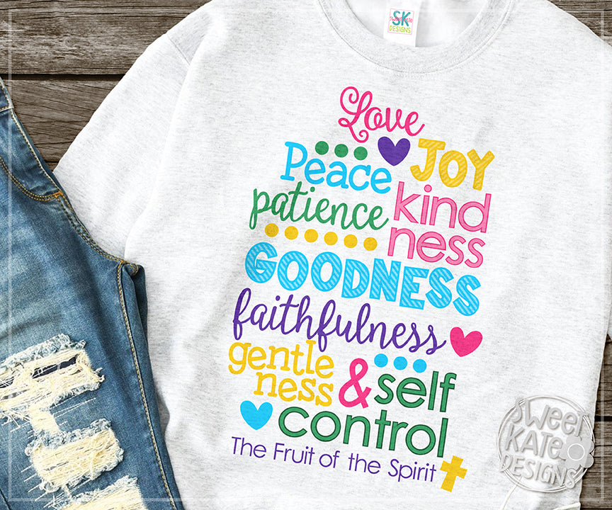 Download The Fruit of the Spirit SVG DXF EPS PNG JPG - Sweet Kate ...