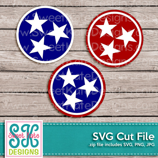 Download TriStar Circle SVG - Sweet Kate Designs