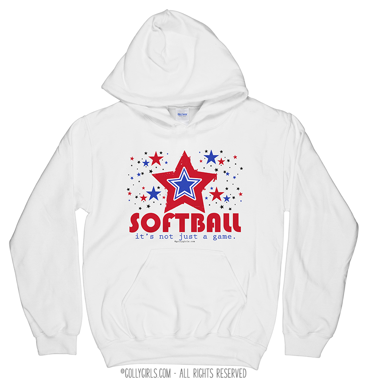 softball hoodies for girls