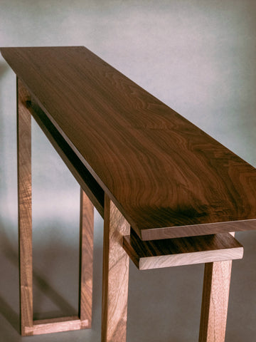 The Classic Console Table by Mokuzai Furniture