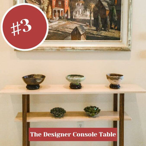 The Designer Console Table by Mokuzai Furniture
