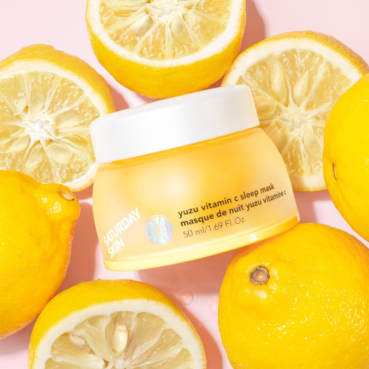 Yuzu Vitamin C Sleep Mask – Saturday Skin