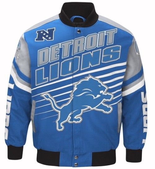 Authentic Detroit Lions Cotton Twill Varsity Jacket – DS Online