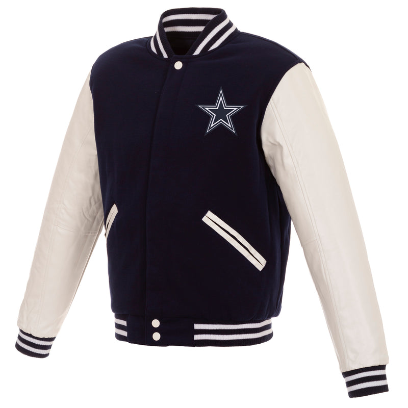 dallas cowboys reversible hoodie