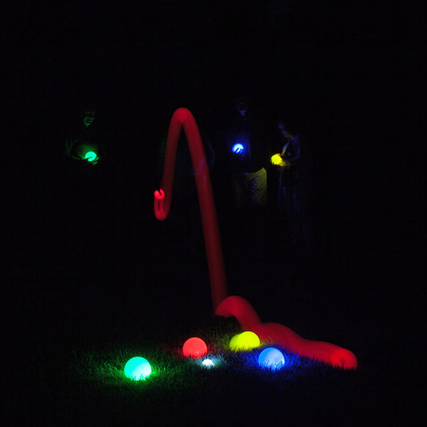 LED Glow in the Dark Bocce Ball Set