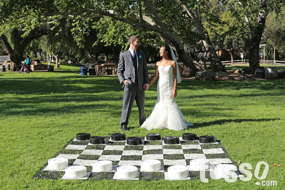 Giant Checkers - Wedding Games