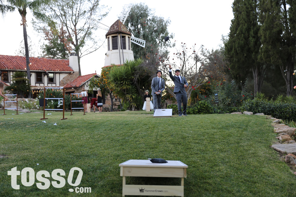 Cornhole - Wedding reception games