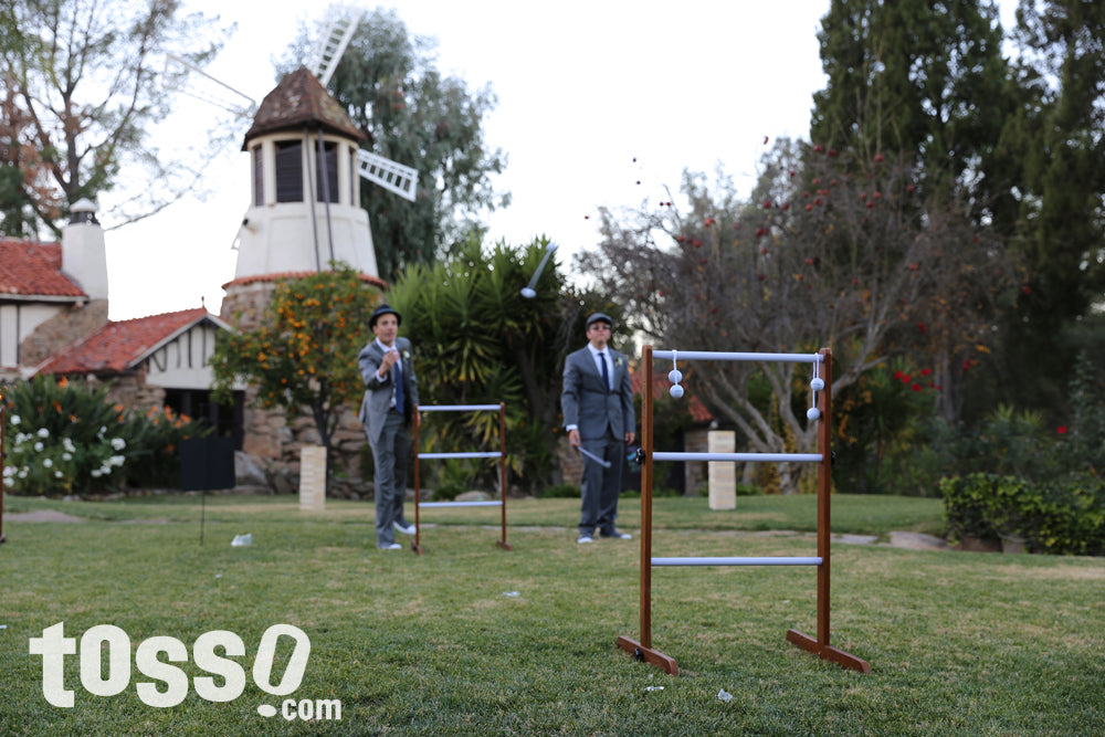 Lawn Games at Weddings - Ladder Golf