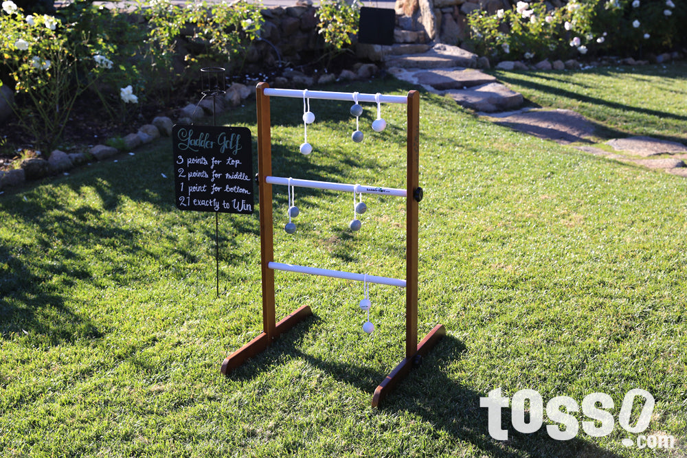 Outdoor games for weddings - Ladder Golf