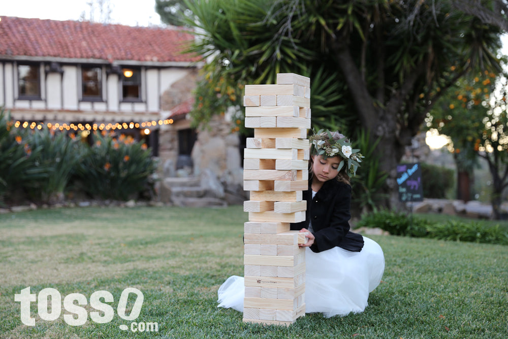 Wedding Lawn Games - Giant Tumble Tower