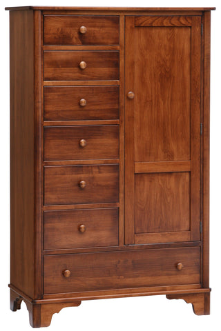 door and drawer chest