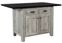 Austin Reclaimed Barnwood Kitchen Island