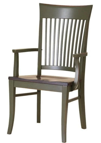 CAMBRIDGE - AMISH DINING ARM CHAIR