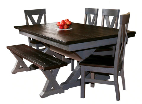 Amish Barnwood Dining Table