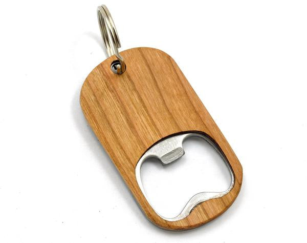 engraved bottle opener keychain