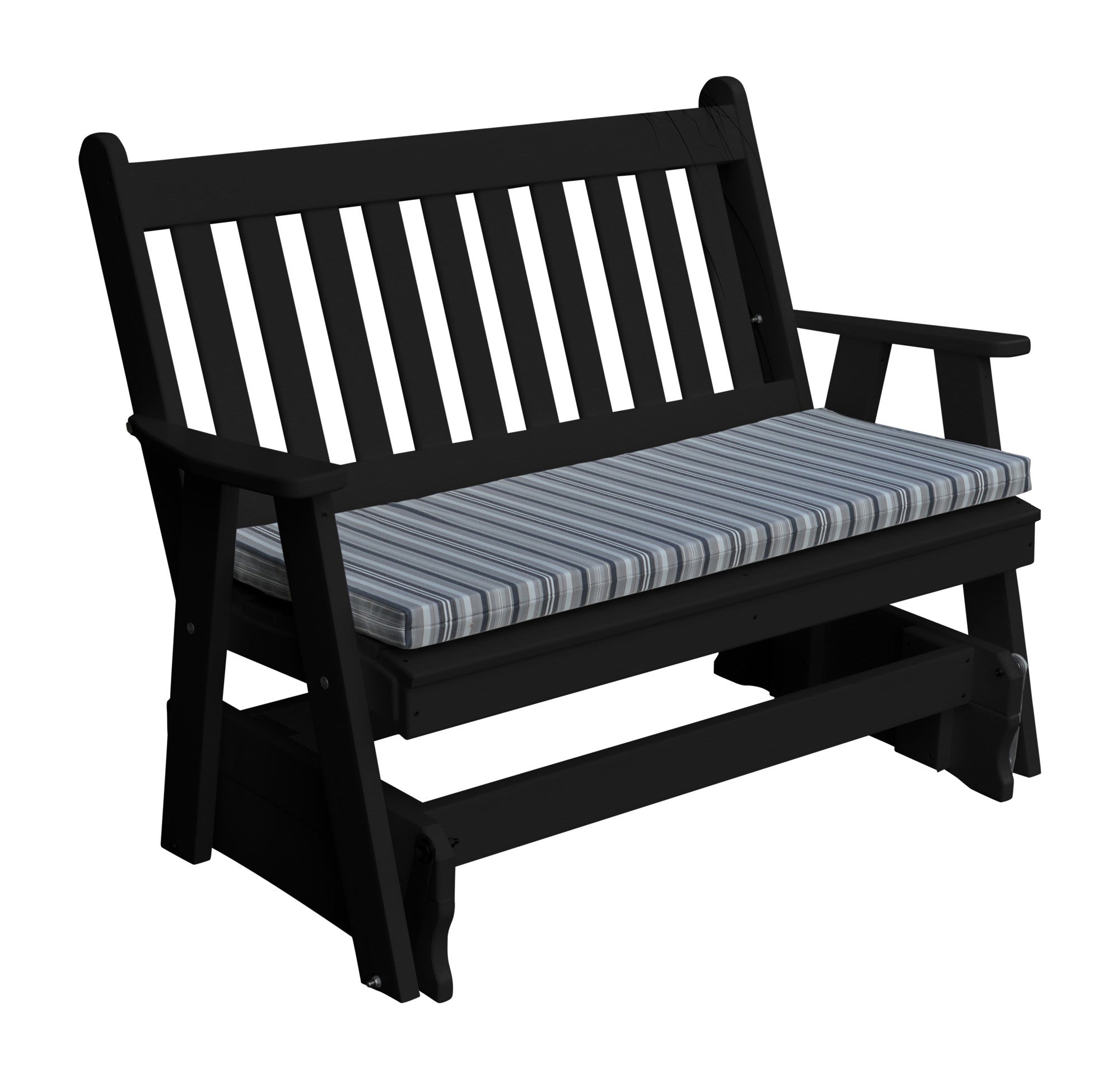 white bench rocker