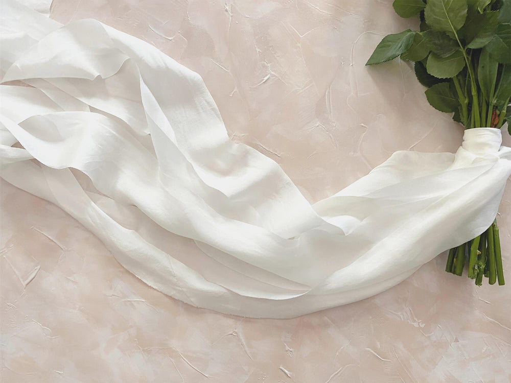 Nacre Gauze Silk Ribbon – FROUFROU CHIC