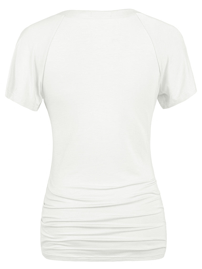 womens white dressy shirt