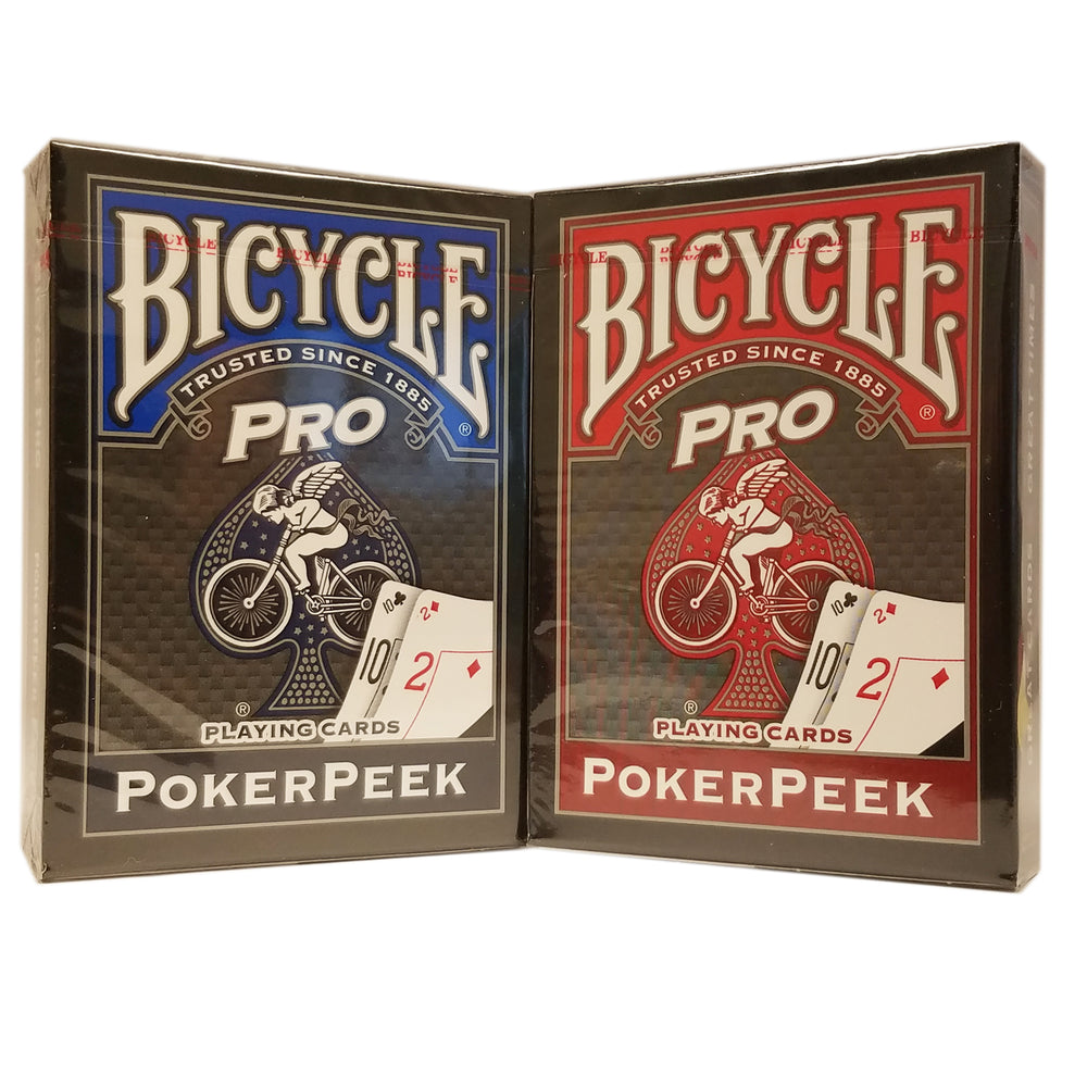 bicycle poker peek pro