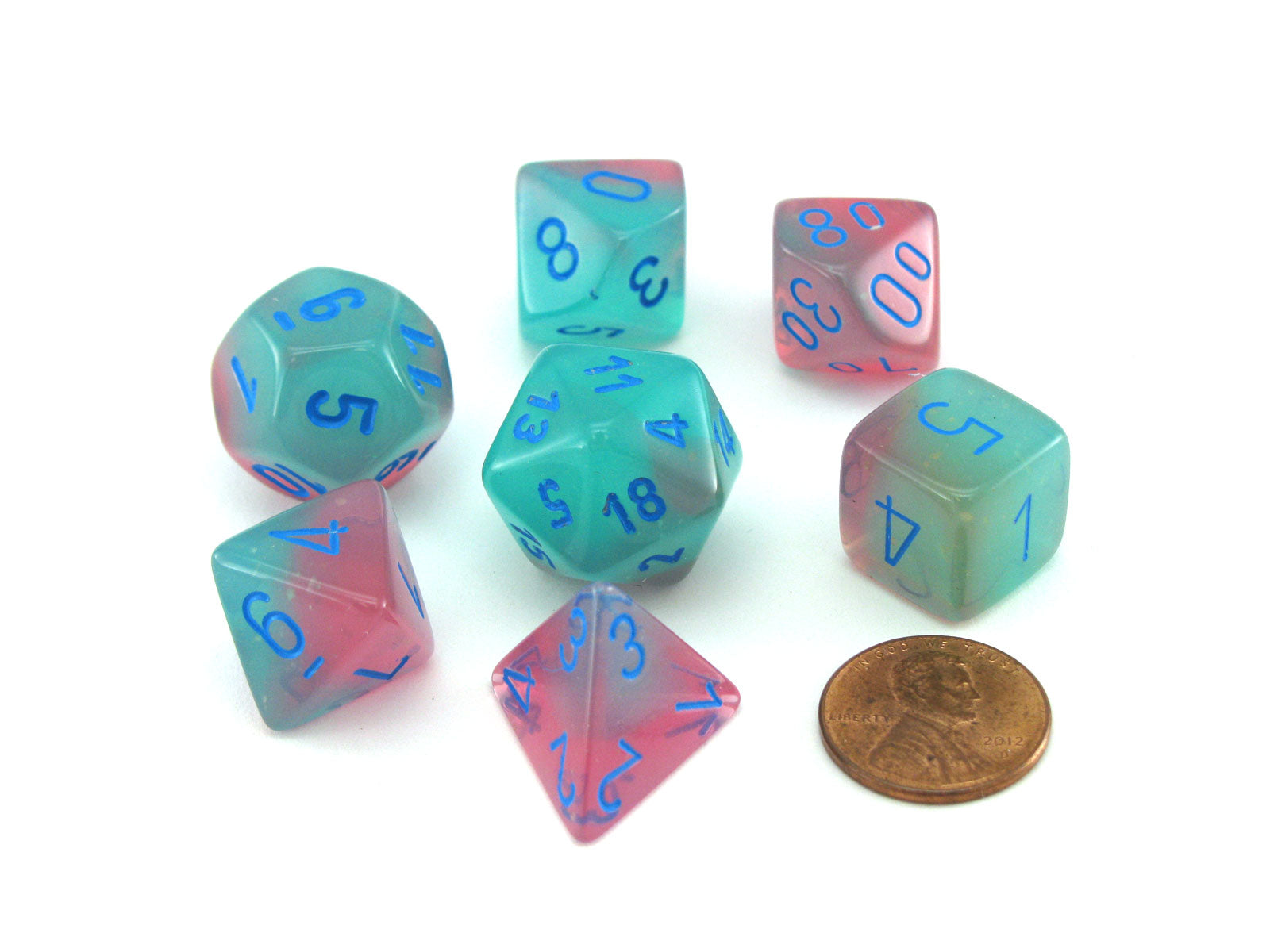 中古】【輸入品・未使用】Chessex Polyhedral 7-Die Gemini Dice Set