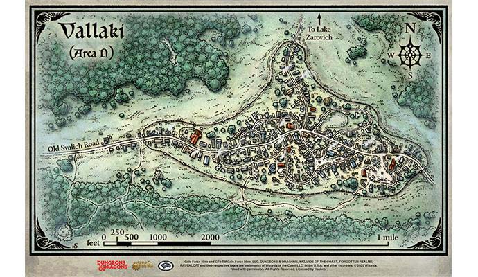 curse of strahd castle ravenloft maps