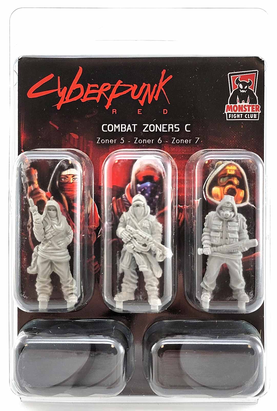Cyberpunk RED Plastic Miniatures: Combat Zoners C — Pippd