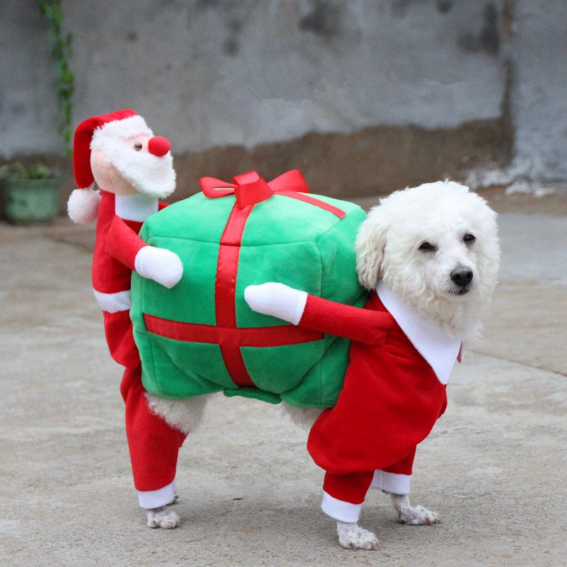 funny dog christmas costumes