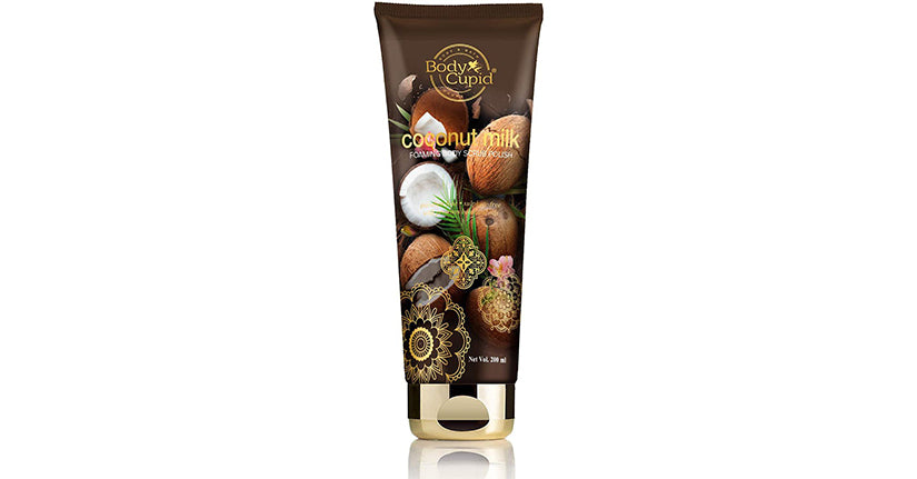 Body Cupid Coconut Milk Foaming Body Scrub Polish