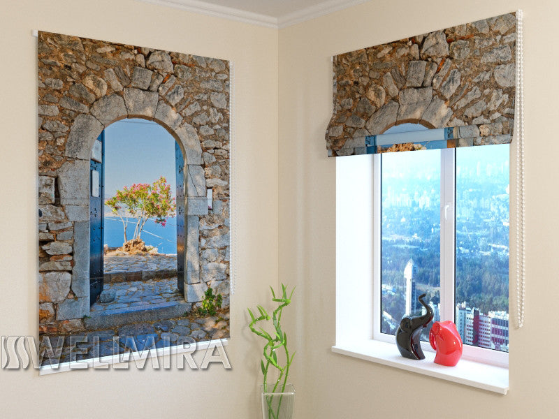 Roman Blind Archway to the Sea - Wellmira