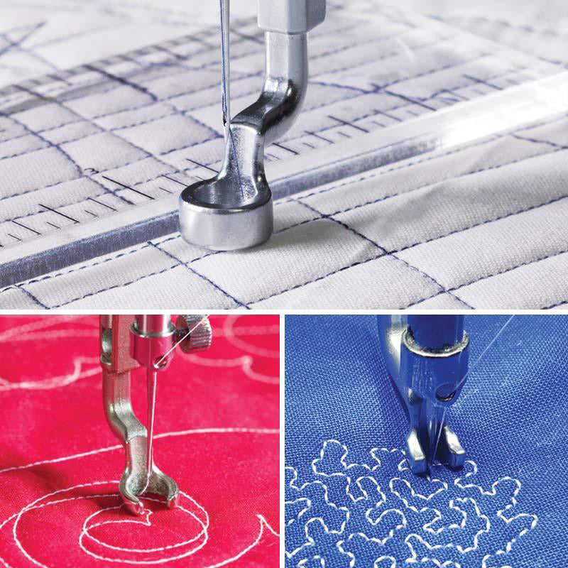 3 Piece Hopping Foot Set – Know-How Sewing Essentials