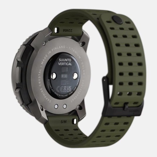 Suunto Vertical Titanium Solar Black - Large Screen Adventure Watch For  Outdoor Expeditions With Solar Charging – Solar Time™