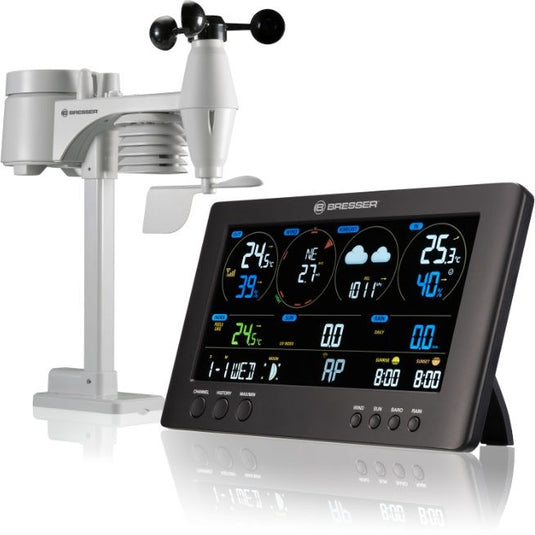 Station Météo Bresser WSX3001 Pro WIFI Weather Center 7 en 1