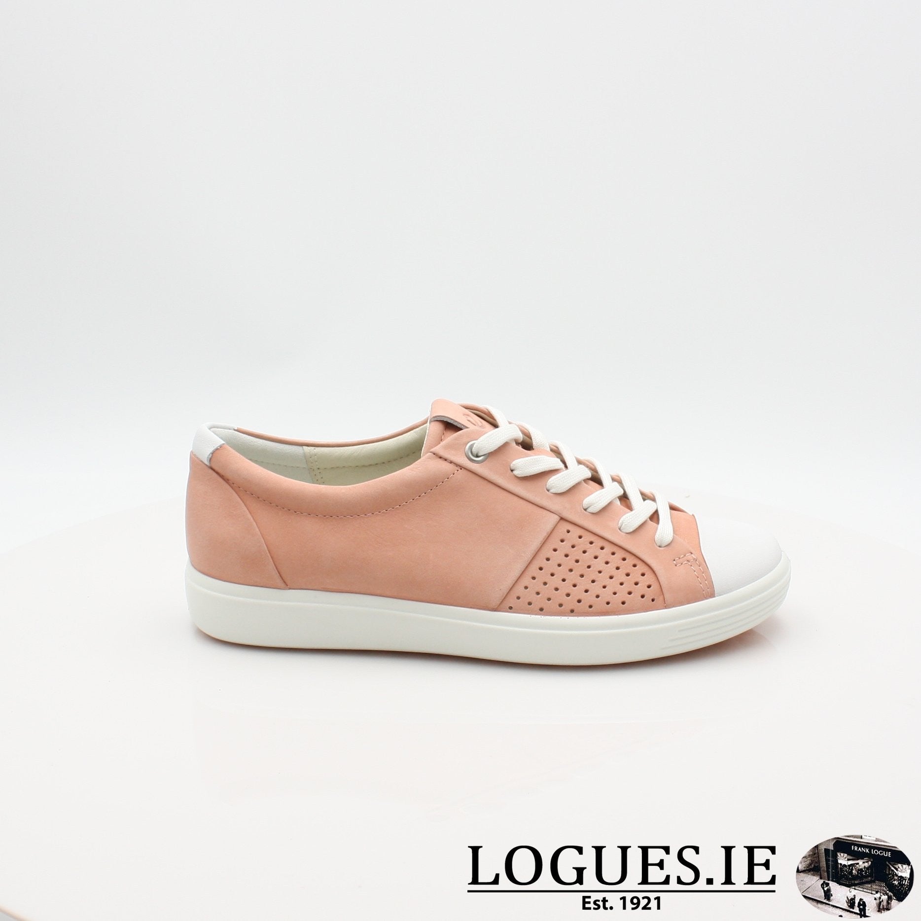 soft 7 long lace perforated sneaker