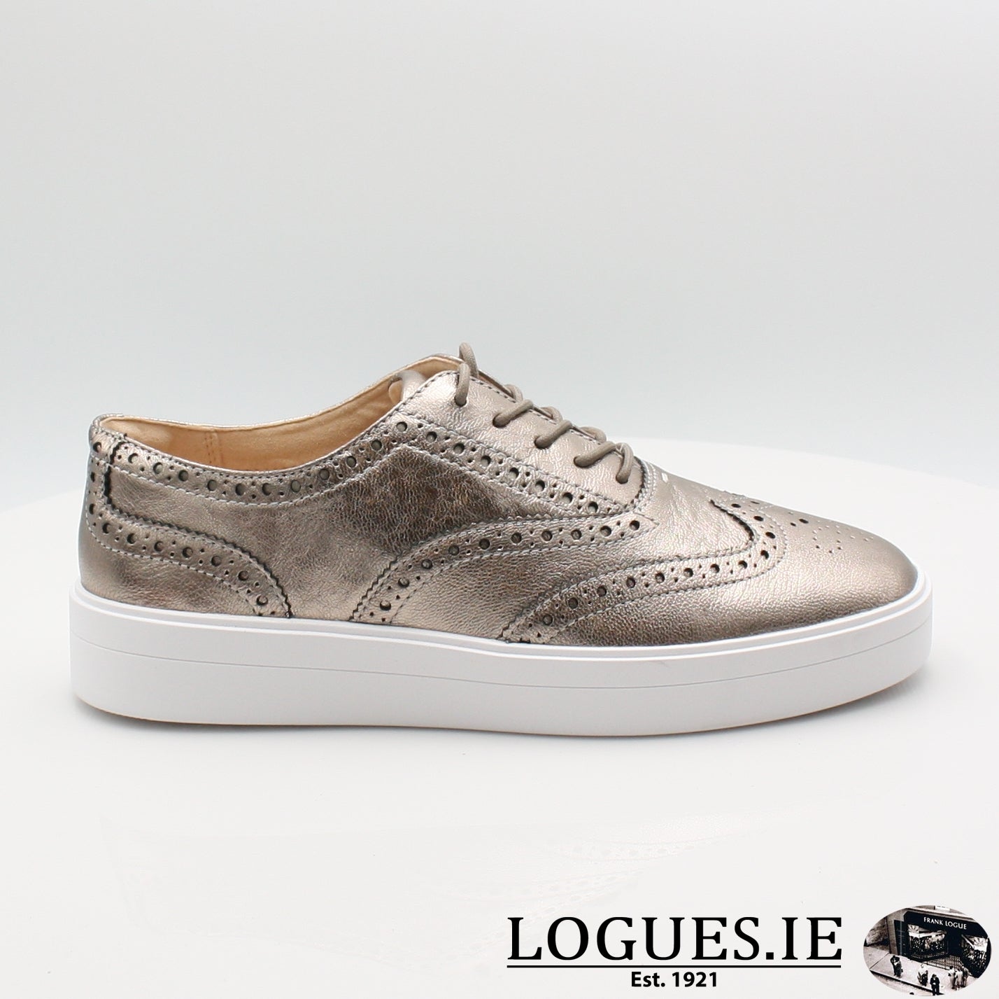 clarks ladies brogue