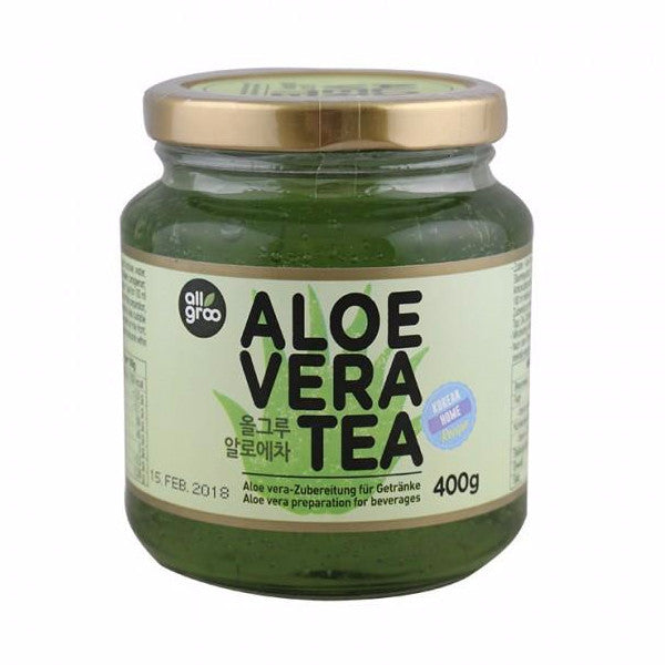 All Groo Aloe Vera Tee 400g Trà Nha Đam Hàn Quốc 400g Asia24 8587