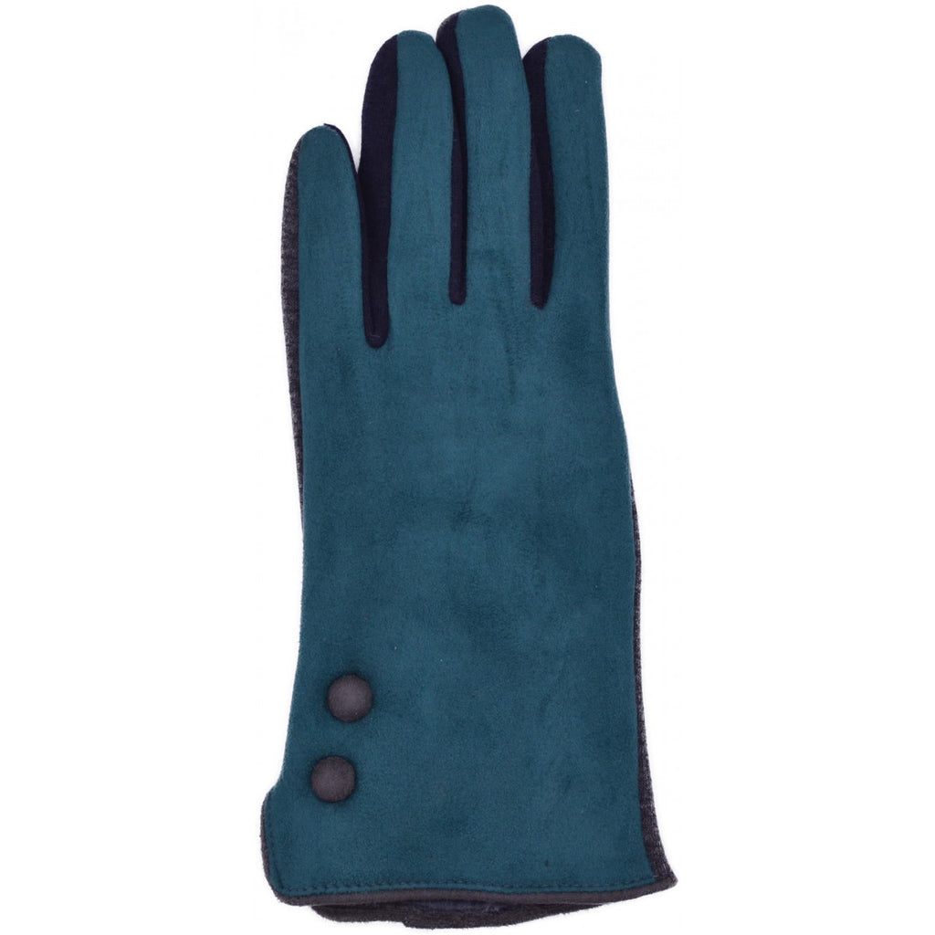 ladies grey suede gloves