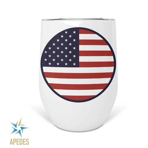 Donald Trump 2024 President USA Flag Stainless Steel Stemless Wine Cup —  Apedes Flags And Banners