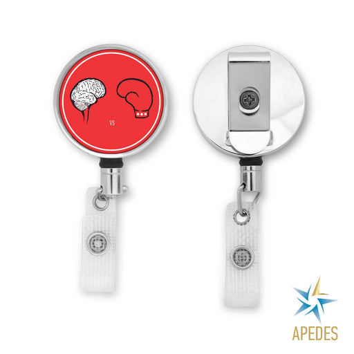 Hacker Firewall Badge Reel Holder — Apedes Flags And Banners