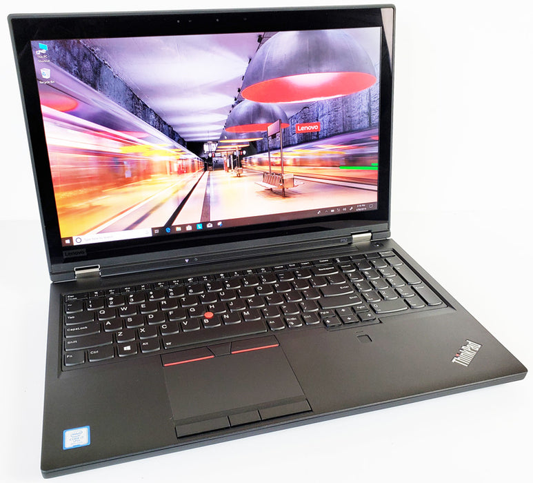 Lenovo ThinkPad P52 Notebook, Intel Core i7-8850H, 512Gb NVMe SSD, 16Gb  Ram, Quadro P1000 Graphics, 15.6