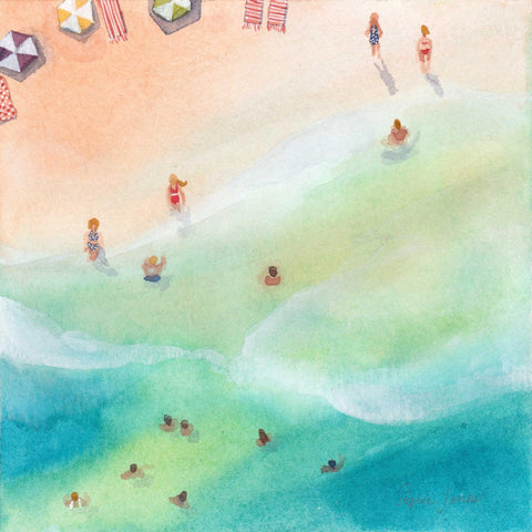 Beach Daze: Original Paintings – Stephie Jones Art