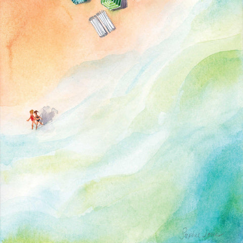 Beach Daze: Original Paintings – Stephie Jones Art