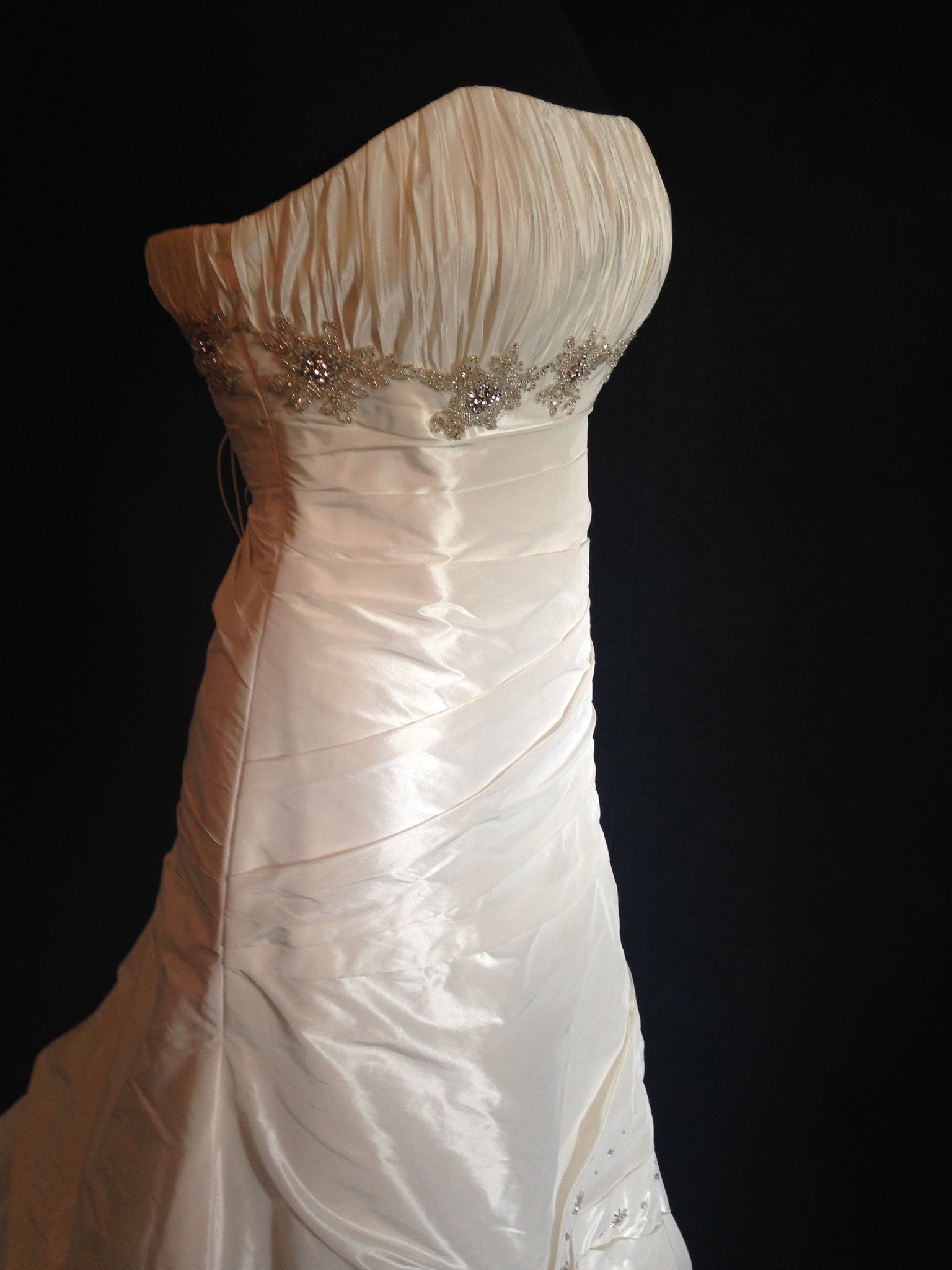 vintage couture wedding dress