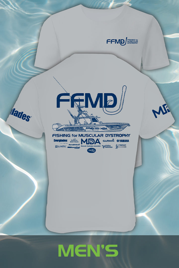 Long Sleeve FFMD Boat Marlin Dolphin Performance Shirt (Dri-Fit) - Bri –  Fishing for MD - Muscular Dystrophy