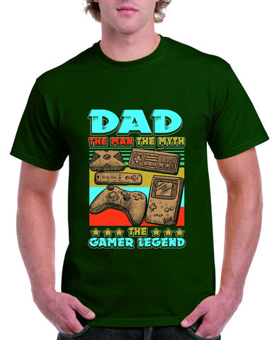 Dad, The Man, The Myth, The Gamer Legend Tshirt
