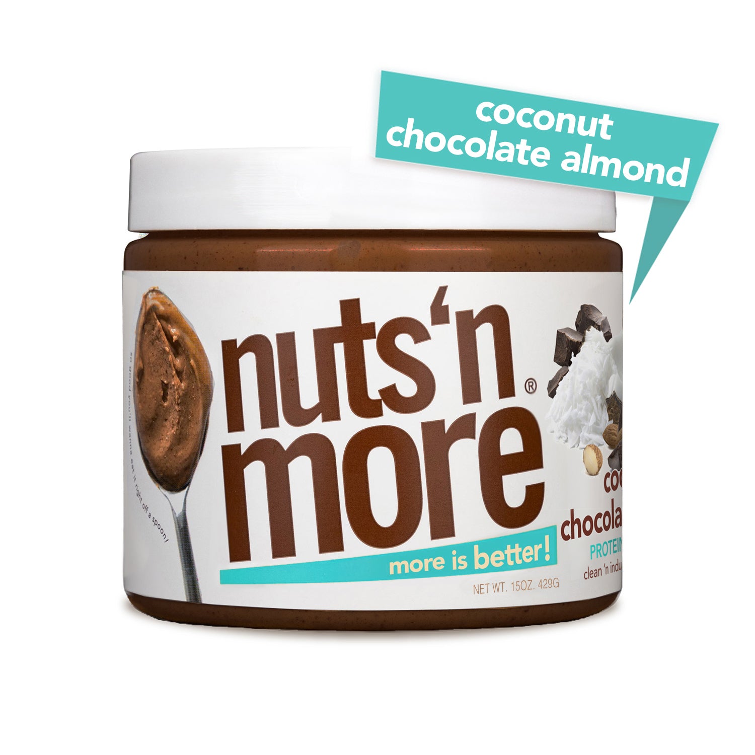Coconut Chocolate Almond Butter High Protein Spread