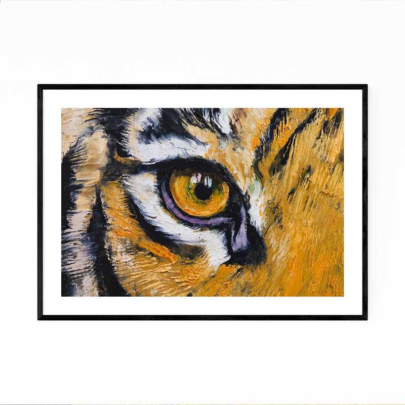 tiger eye art