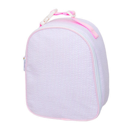 light pink lunch bag